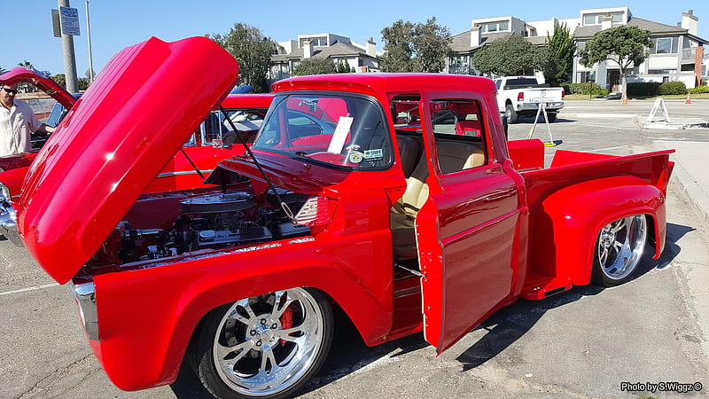 Channel Islands Car Show, Classic, Islands, Red, California, Car, Show