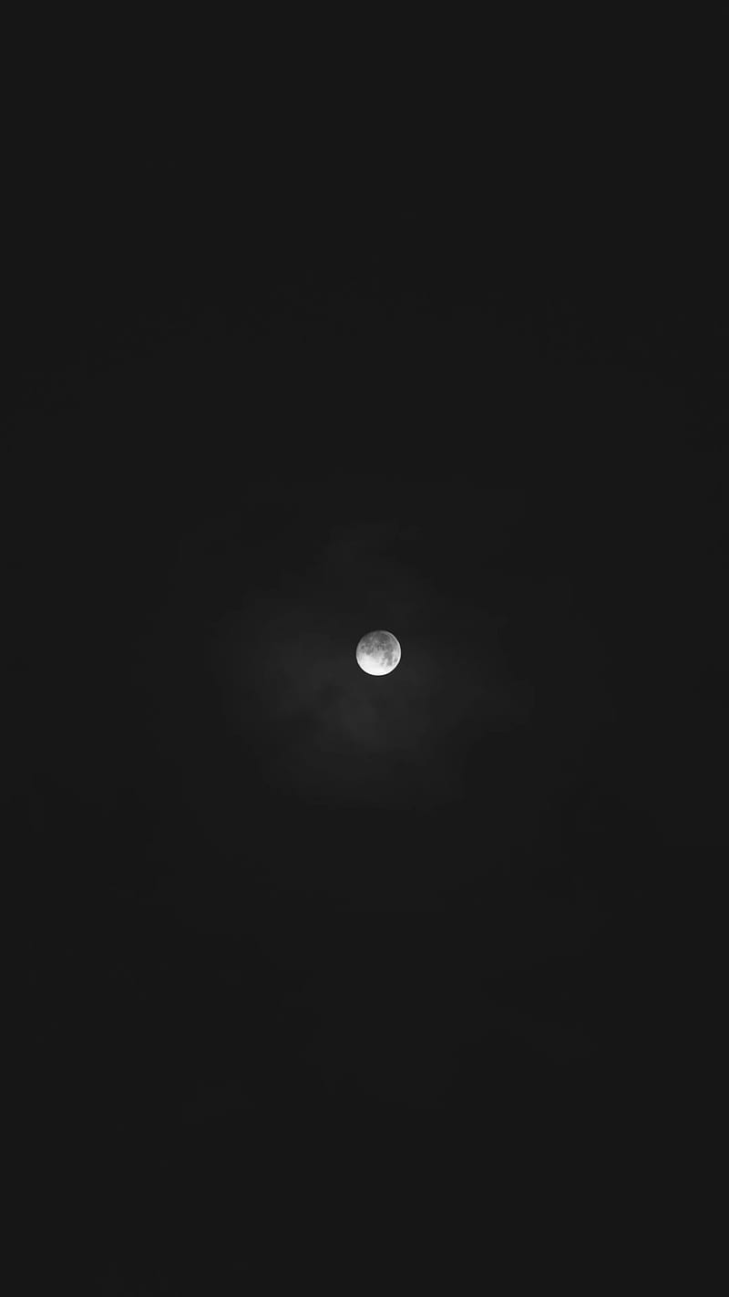 Moon, background, best, black, dark, moonshine, night, style, HD phone wallpaper