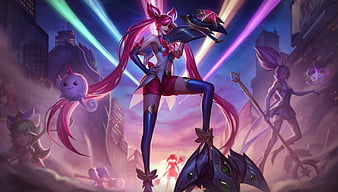 Arcane Vi Jinx LoL Wallpaper iPhone Phone 4K #1831e