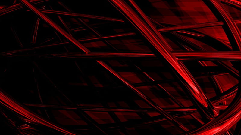 tubes, red, pipes, metalic, HD wallpaper