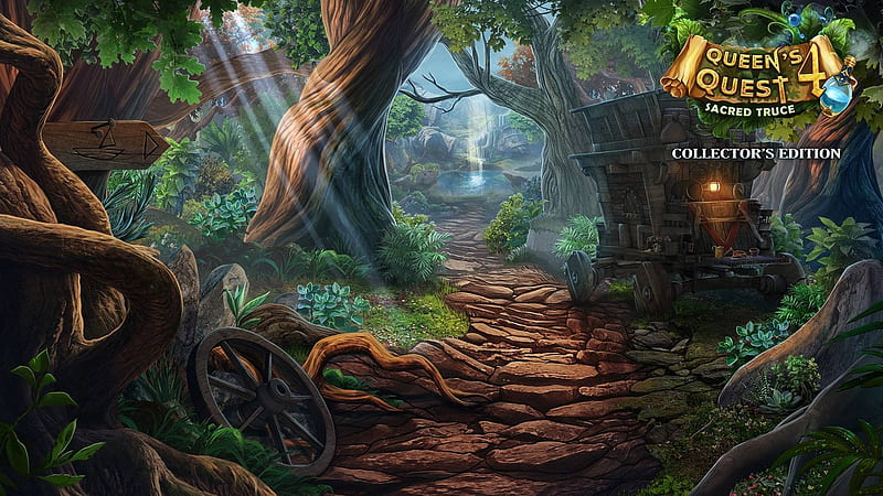 Queen's Quest 4 - Sacred Truce03, cool, hidden object, video games, fun, puzzle, HD wallpaper