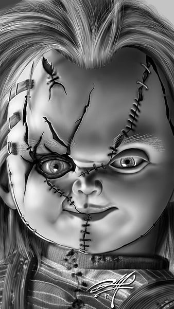 Chucky thanks to him any doll that talked freaked me out chucky doll HD  phone wallpaper  Pxfuel