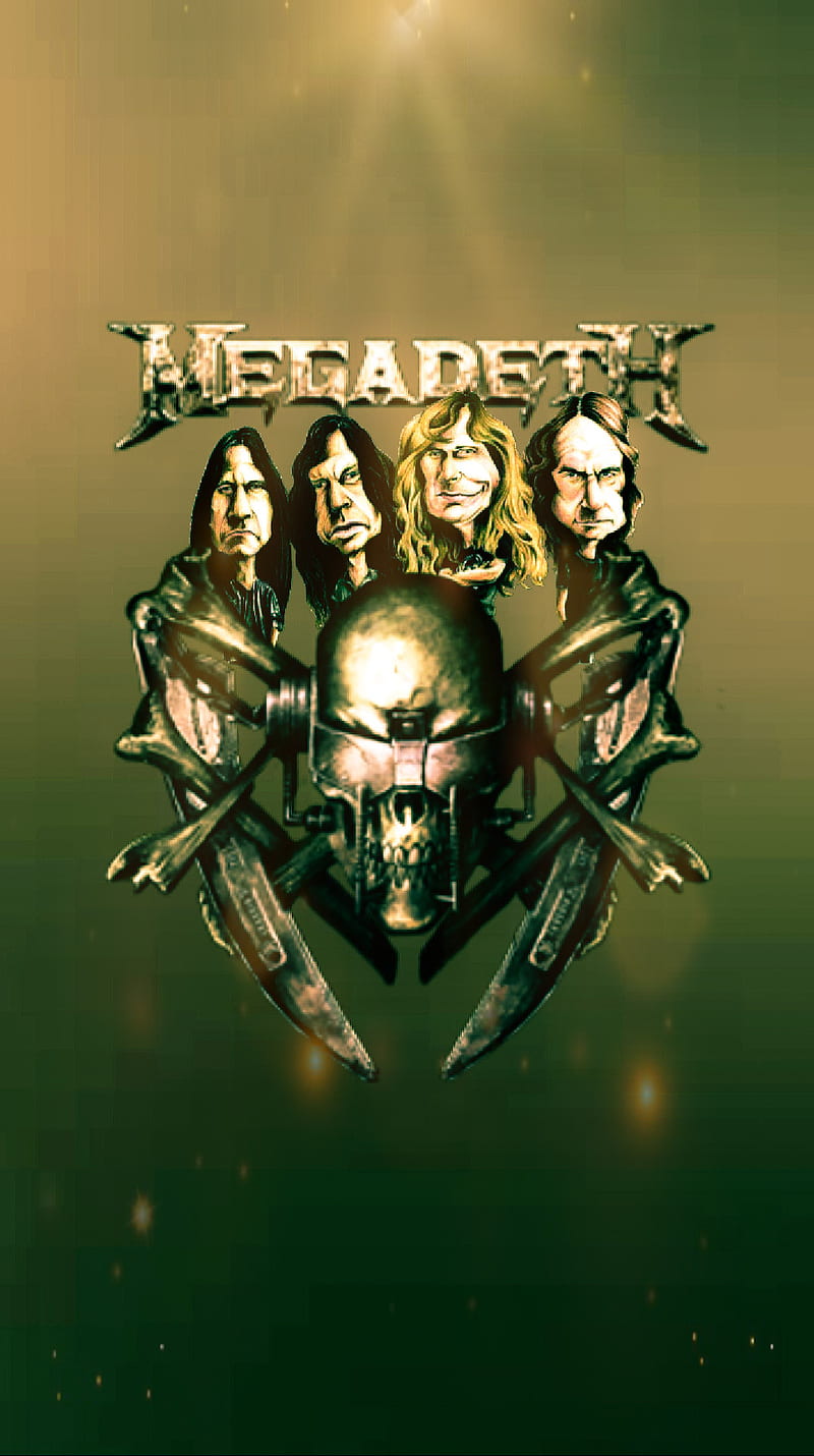 Megadeth, group, heavy metal, rattlehead, thrash metal, HD phone wallpaper  | Peakpx