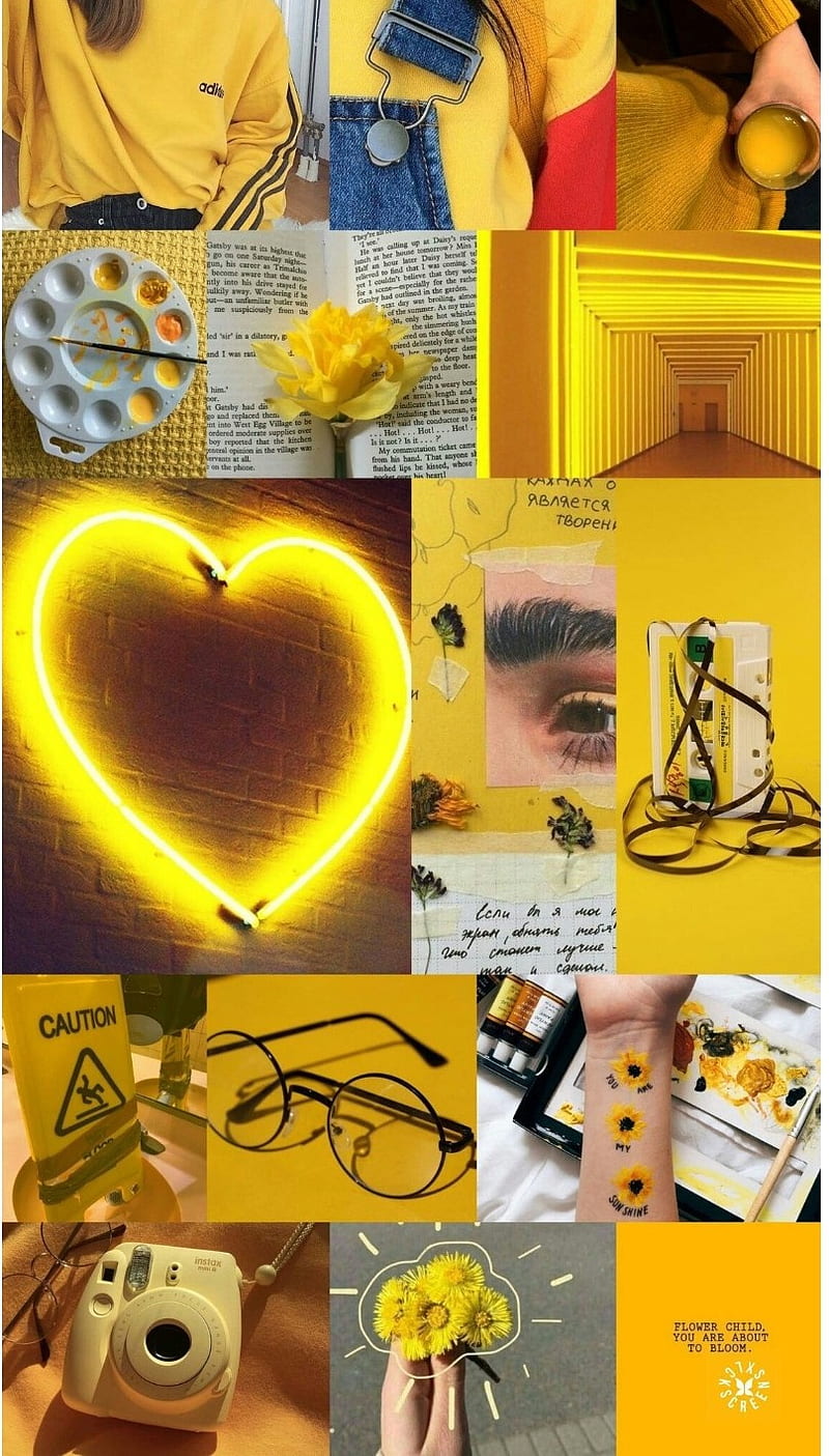 HD yellow aesthetic wallpapers | Peakpx