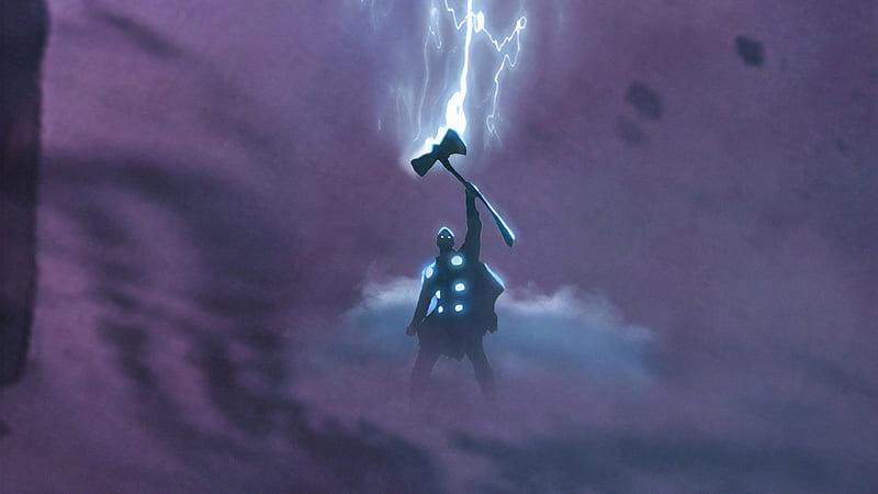 Thor God Of Thunder New Art, thor, superheroes, artwork, avengers-endgame, artstation, HD wallpaper