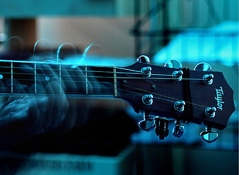 Singing shadow, hand, flash, guitar, music, HD wallpaper | Peakpx