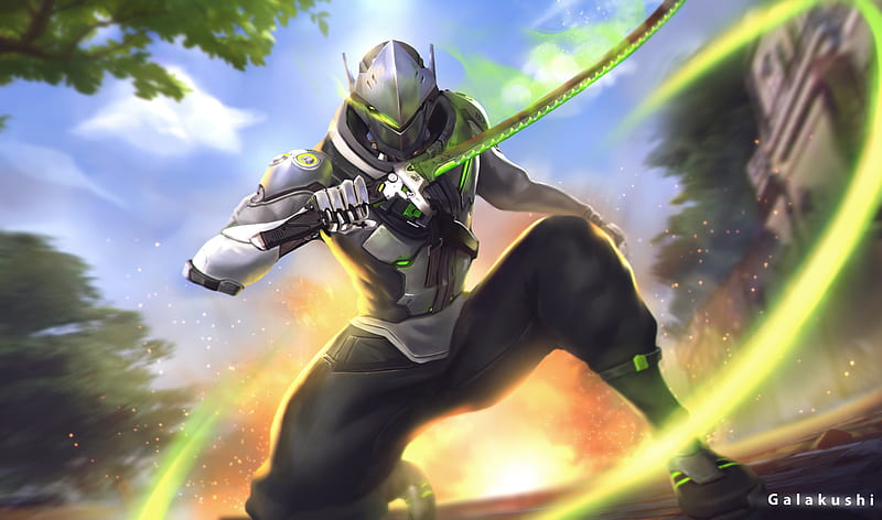 Genji Overwatch Video Game 4k, HD Games, 4k Wallpapers, Images,  Backgrounds, Photos and Pictures