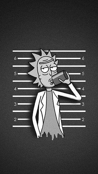 Rick and Morty, funny, minimal, rick and morty, rick y morty, HD phone  wallpaper