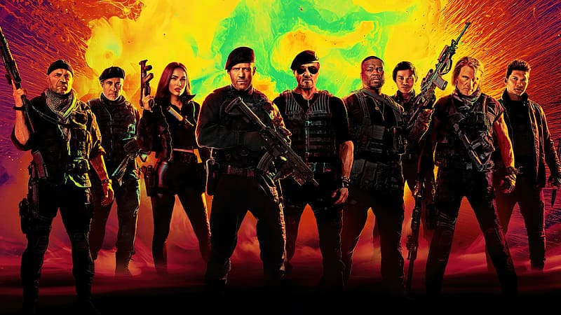 Expendables 4, the-expendables-4, expend4bles, 2023-movies, movies, jason-statham, 50-cent, sylvester-stallone, megan-fox, HD wallpaper