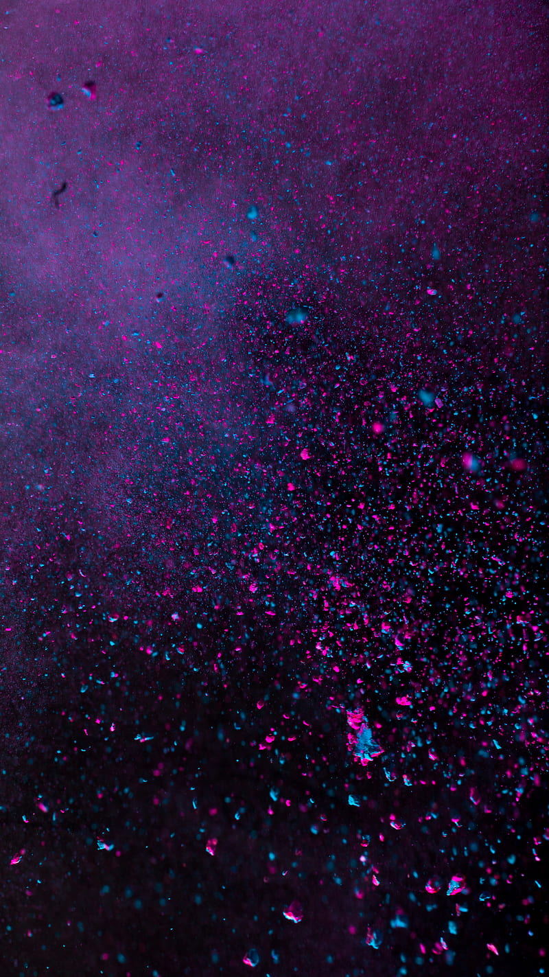 Powder X, black, galaxy, nebula, purple, screen, space, super, universe, violet, HD phone wallpaper