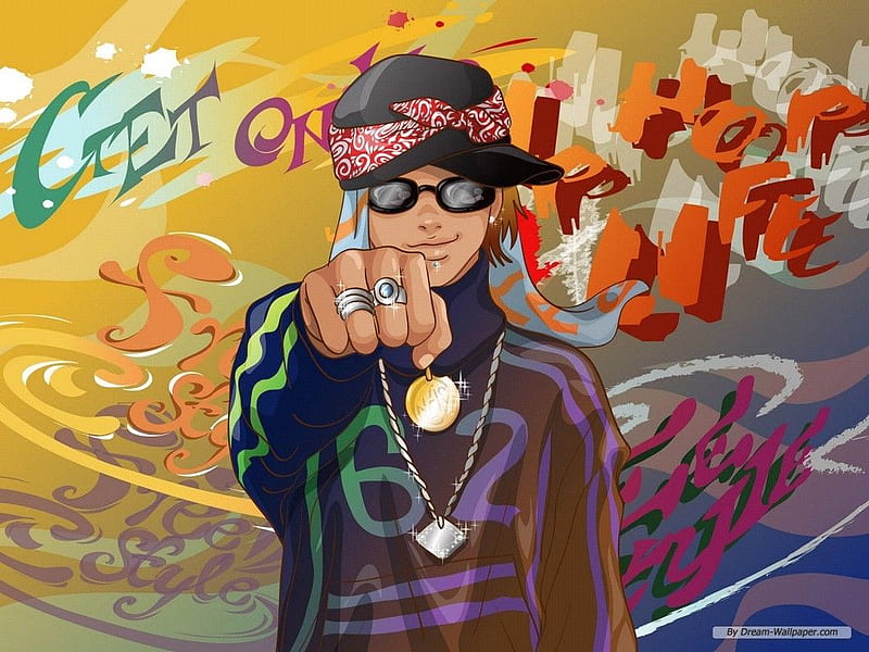 Art - Hip Hop 1, Anime Hip Hop, HD wallpaper | Peakpx