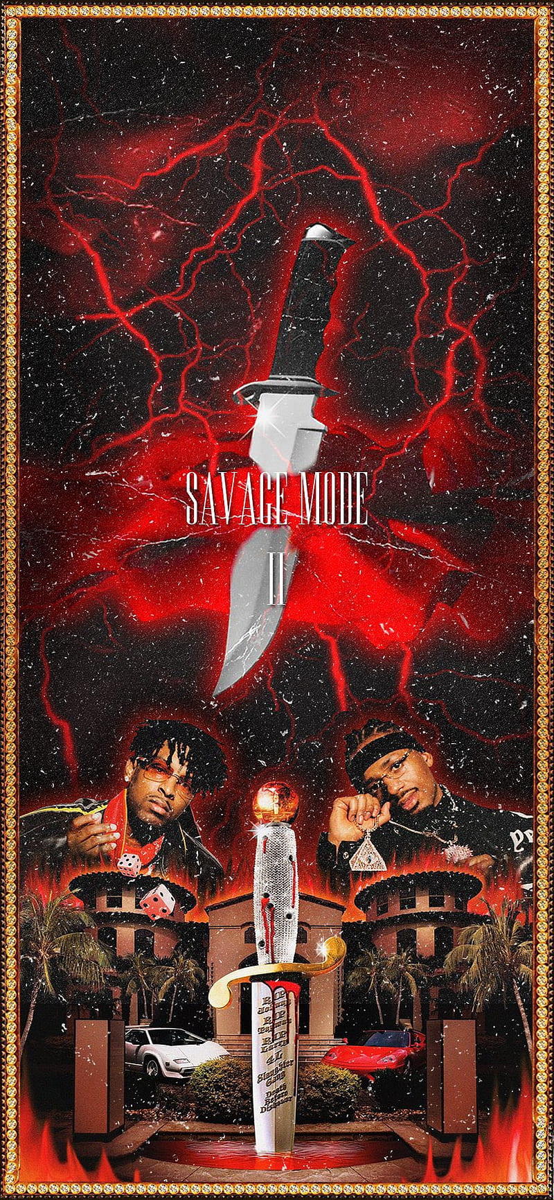 Savage Mode 2, 21 savage, albums, hip hop, rap, rappers, savage mode, trap, HD phone wallpaper