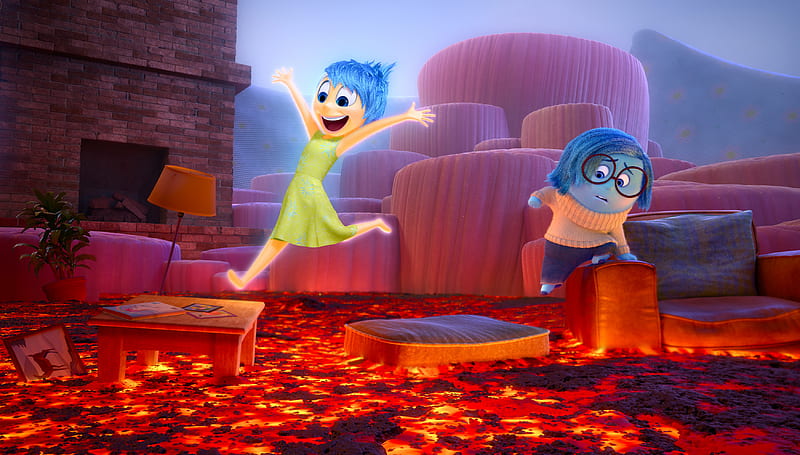 Sadness Inside Out, pixar, disney, movies, inside-out, animated-movies, HD wallpaper