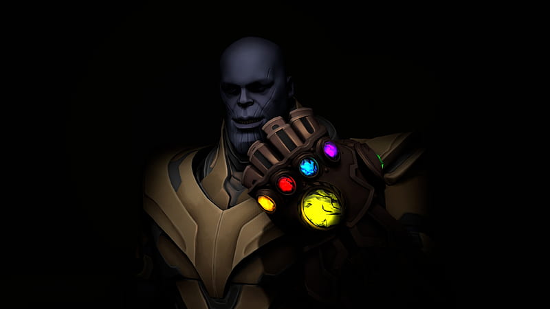 Thanos Fortnite, thanos, fortnite, games, HD wallpaper