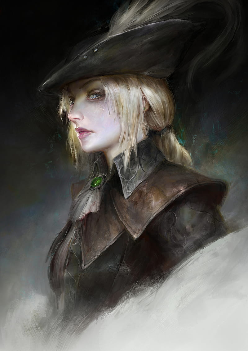 fictional character, portrait display, Bloodborne, Lady Maria, artwork, HD phone wallpaper