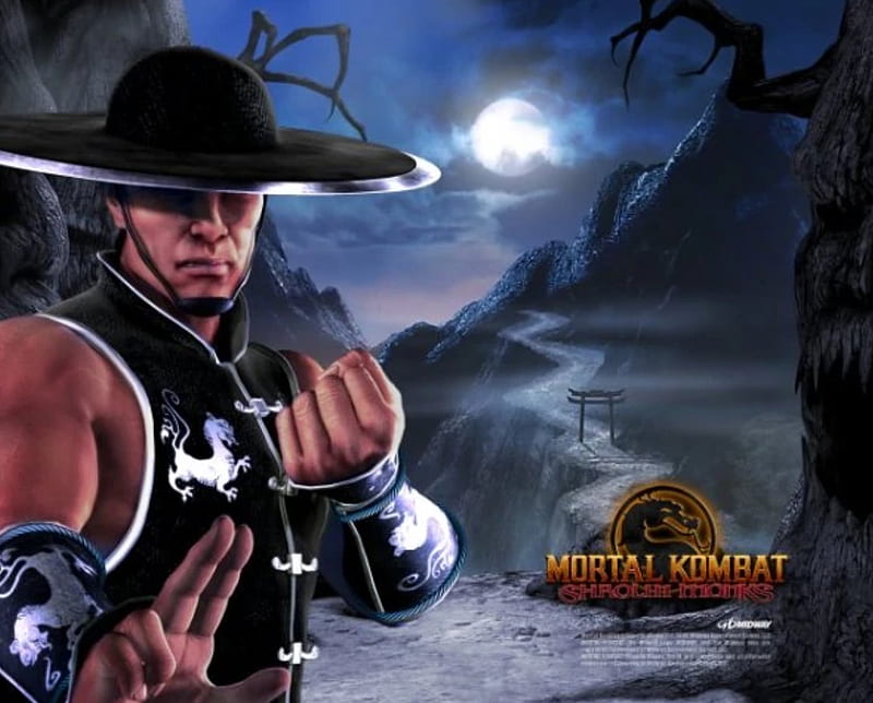 NBA Jam (the book) - Official from Midway promoting 2005's Mortal Kombat: Shaolin Monks, ft. Kung Lao. / Twitter, HD wallpaper