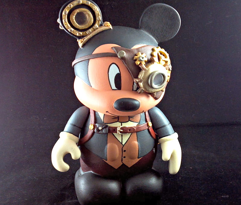 Steampunk Mickey, Abstract, Mickey, Steampunk, Mouse, HD wallpaper