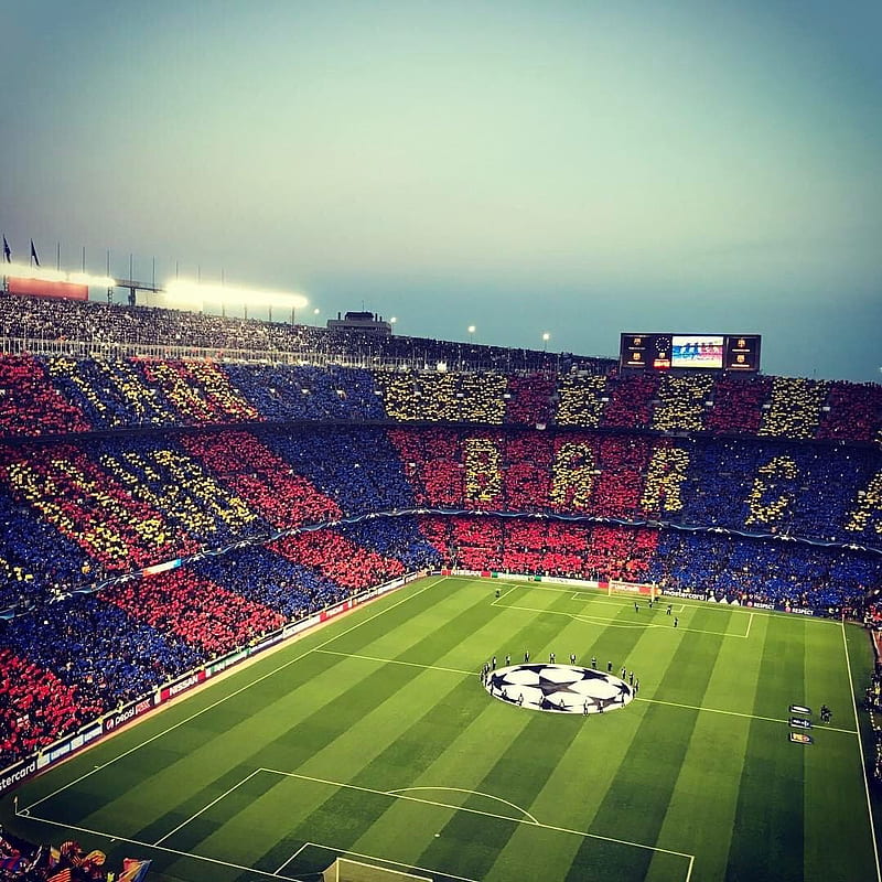 Camp Nou Football Stadium Catalonia Spain Barcelona Fc Hd Wallpaper Peakpx