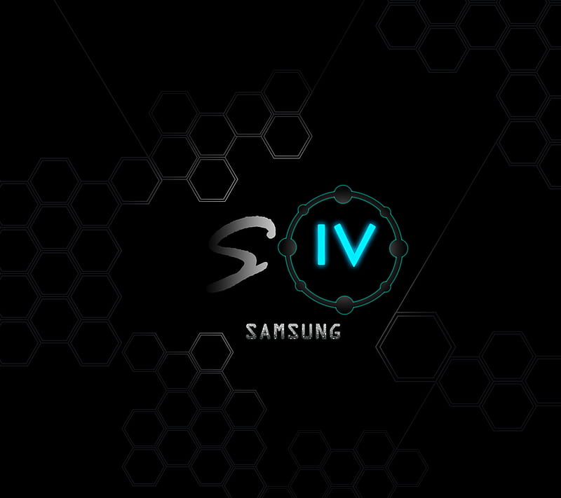 Galaxy S Iv, abstract, deesign, galaxy s4, logo, samsung, HD wallpaper