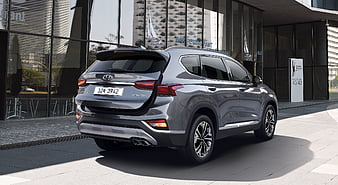 2019 Hyundai Santa Fe - Rear , car, HD wallpaper