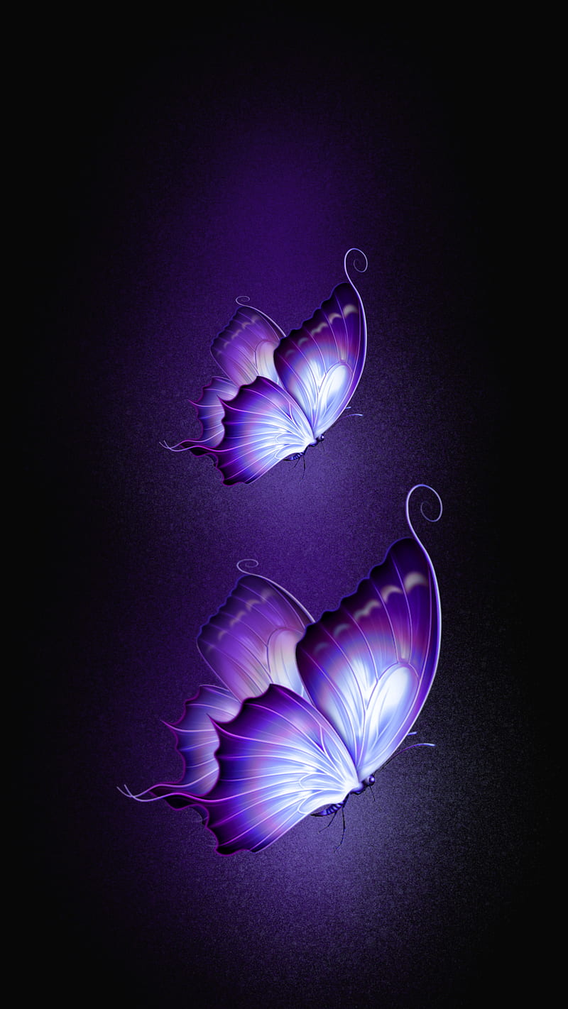 butterfly, Black, Hardeep, HD phone wallpaper
