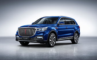 Hongqi HS7 SUVs, 2020 cars, luxury cars, 2020 Hongqi HS7, chinese cars, Hongqi, HD wallpaper