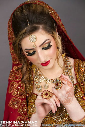 Indian bridal (bengali bride) makeup tutorial...Makeup colaboration. |  ushnashroff Video | Beautylish