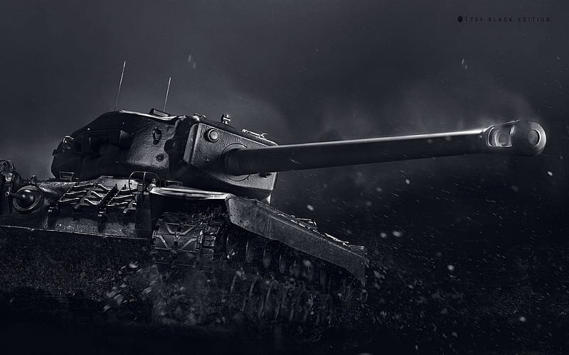 World of Tanks, WoT, T34 Black Edition, HD wallpaper