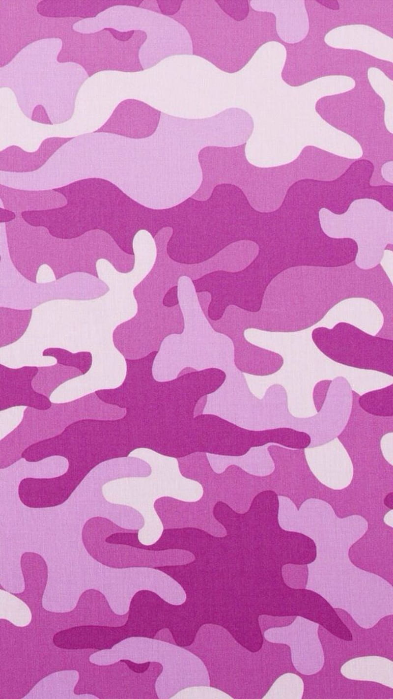 Camo, camouflage, pattern, pink, HD phone wallpaper