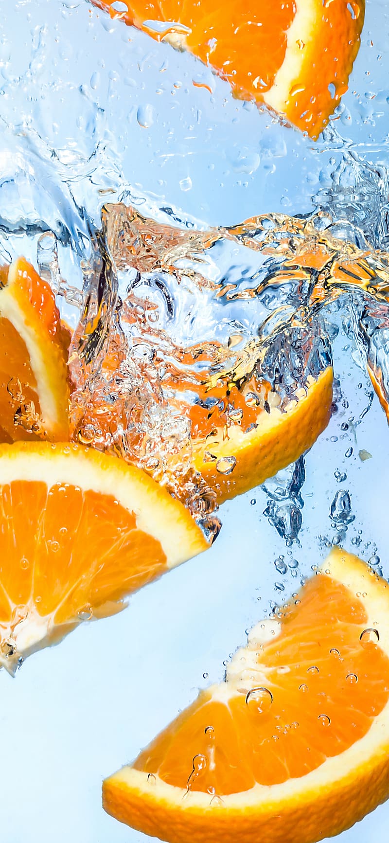 Fruits, Water, Food, Orange (Fruit), HD phone wallpaper