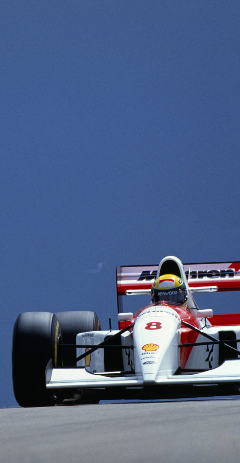Ayrton Senna, formula one, f1, HD phone wallpaper