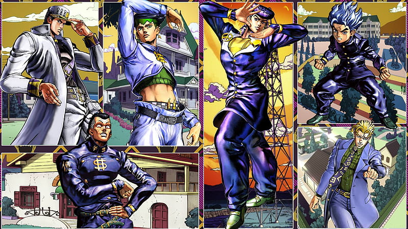 Anime, Jojo's Bizarre Adventure, HD wallpaper | Peakpx