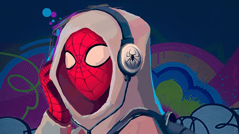 Spider man into discount the spider verse headphones