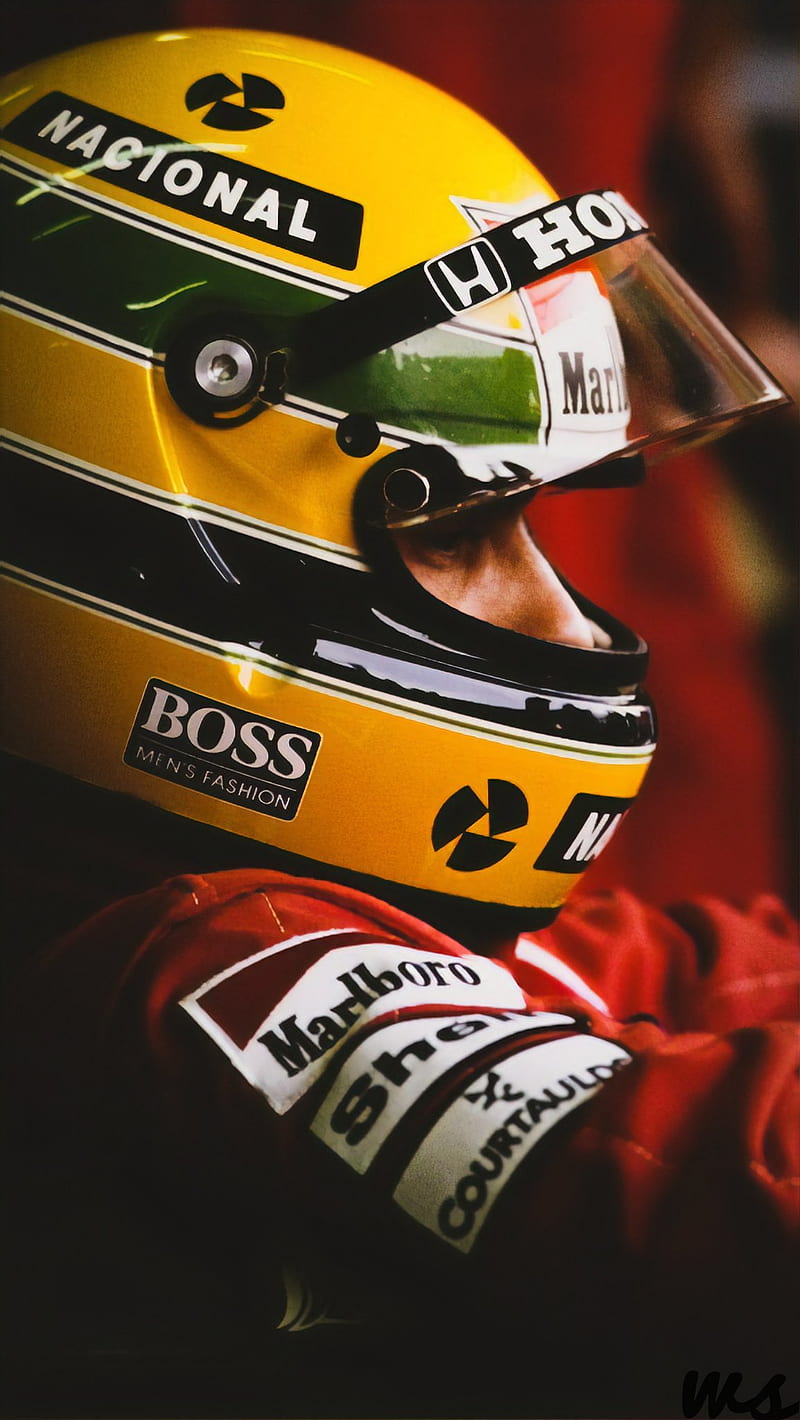 Ayrton Senna, f1, legend, HD phone wallpaper