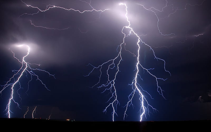 Lightning, nature, storm, weather, HD wallpaper | Peakpx