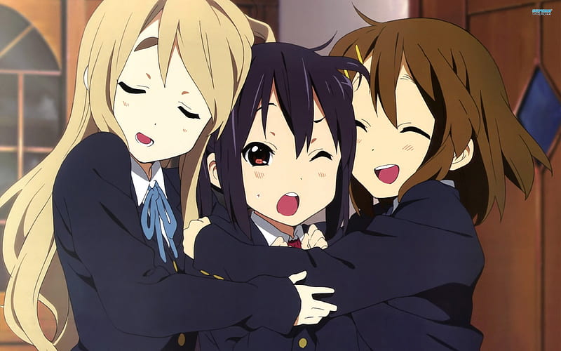 Best Friends Forever, Cute, K-On, Anime, Girls, Friends, Hd Wallpaper |  Peakpx