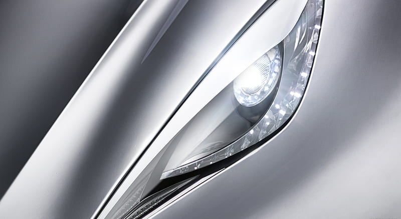 2012 Infiniti Emerg-E Concept - Headlight , car, HD wallpaper