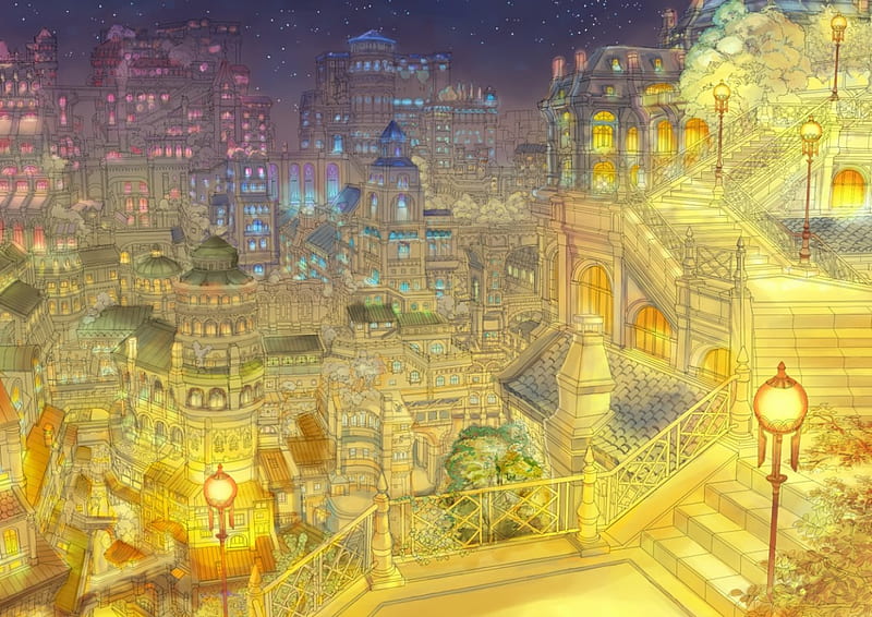 Anime Town on Pinterest