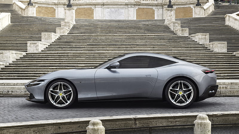 2020 Ferrari Roma, Coupe, Turbo, V8, car, HD wallpaper