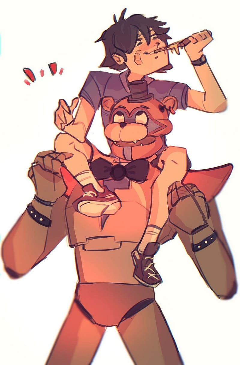 Gregory and Freddy (fnaf SB)  Anime fnaf, Fnaf drawings, Fnaf