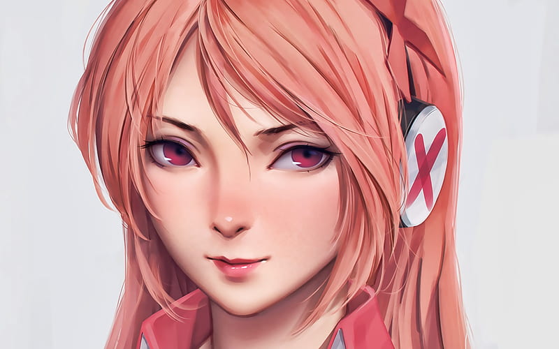 Chelsea, girl with pink hair, manga, artwork, Akame Ga Kill, HD wallpaper