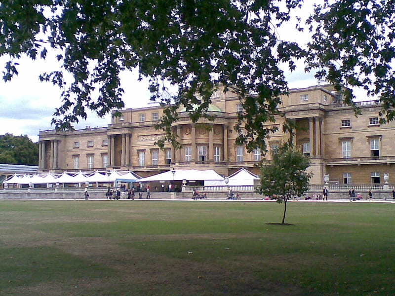 BUCKINGHAM PALACE, england, london, queen, palace, buckingham, HD wallpaper