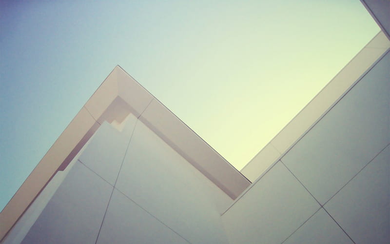 Architectural point of view-LOMO, HD wallpaper