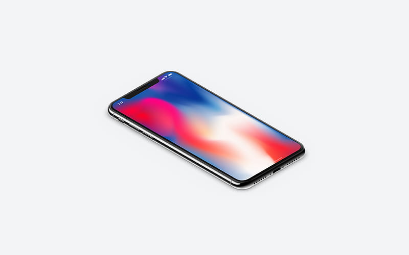 Iphone X, offical, phone, apple, white, ink, HD phone wallpaper | Peakpx