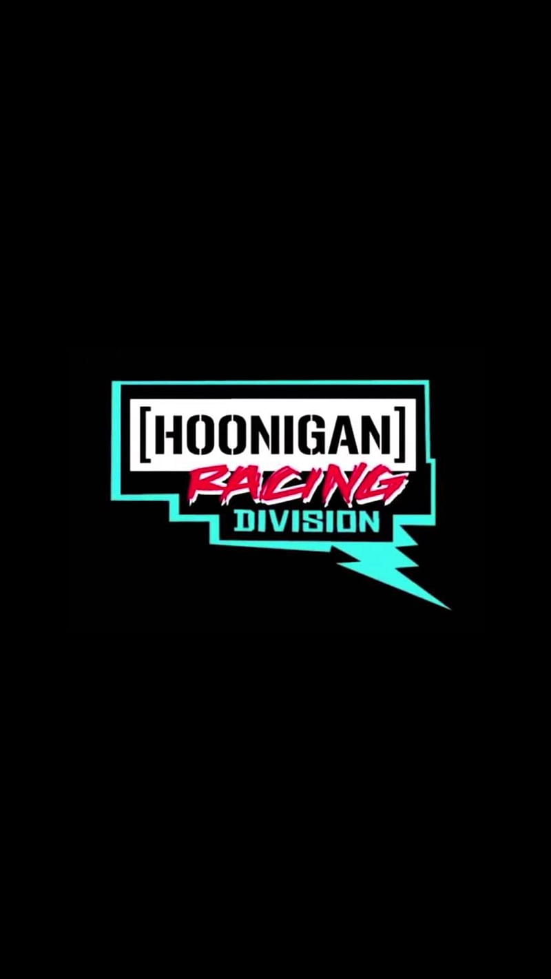 Hoonigan Racing v1, hoonigan, rally, racing, ken block, black, logo, HD phone wallpaper