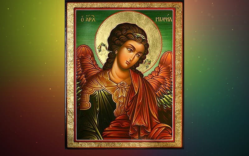 Archangel Michael, orthodox, Michael, icon, Archangel, HD wallpaper