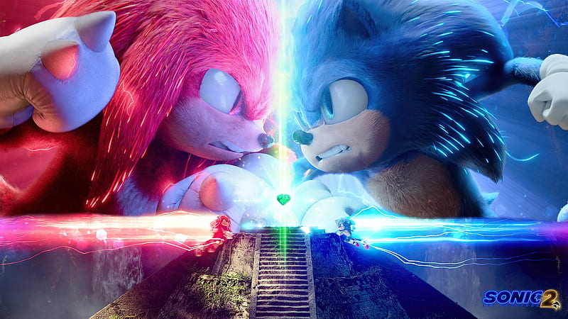 Sonic, Sonic the Hedgehog 2, Knuckles the Echidna, Sonic the Hedgehog, HD  wallpaper