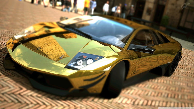 Lambroghini murcielago en oro, piedras, oro, coche, brillantes, Fondo de  pantalla HD | Peakpx