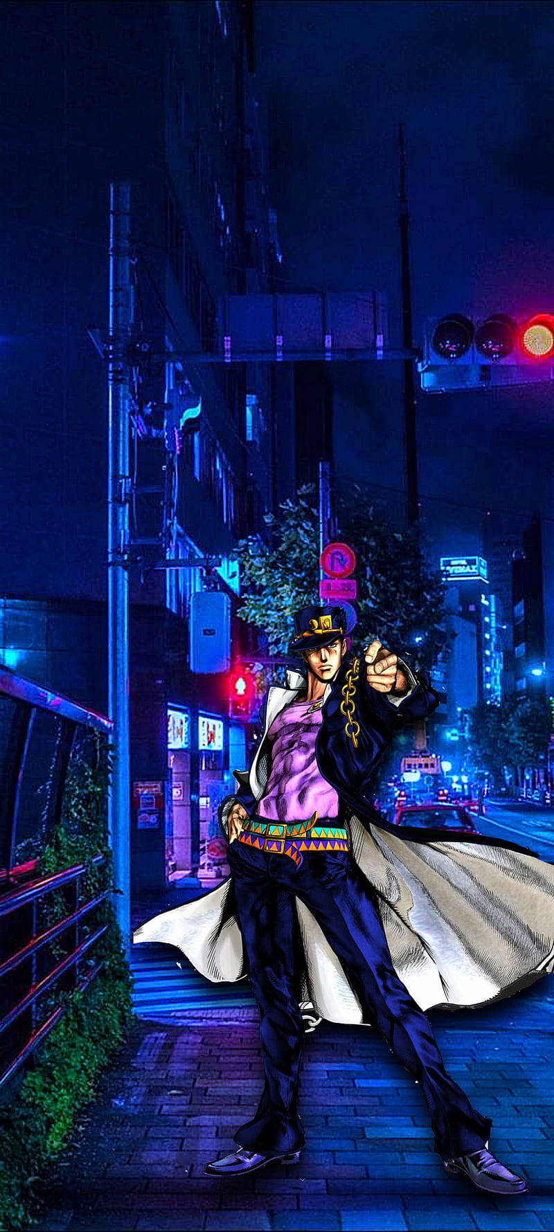 Jotaro Kujo wallpaper by Itachiard - Download on ZEDGE™