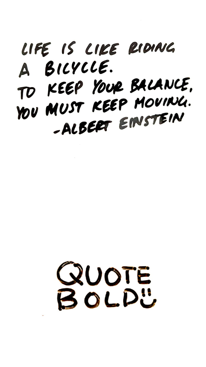 Einstein Quote, albert, awesome, balance, life, sayings, HD phone wallpaper